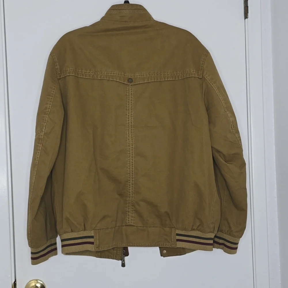 Denim Men's Tan Jacket New Without Tags